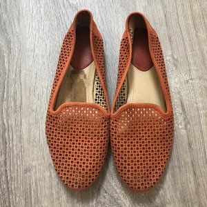 Frye Rust Orange Flats
